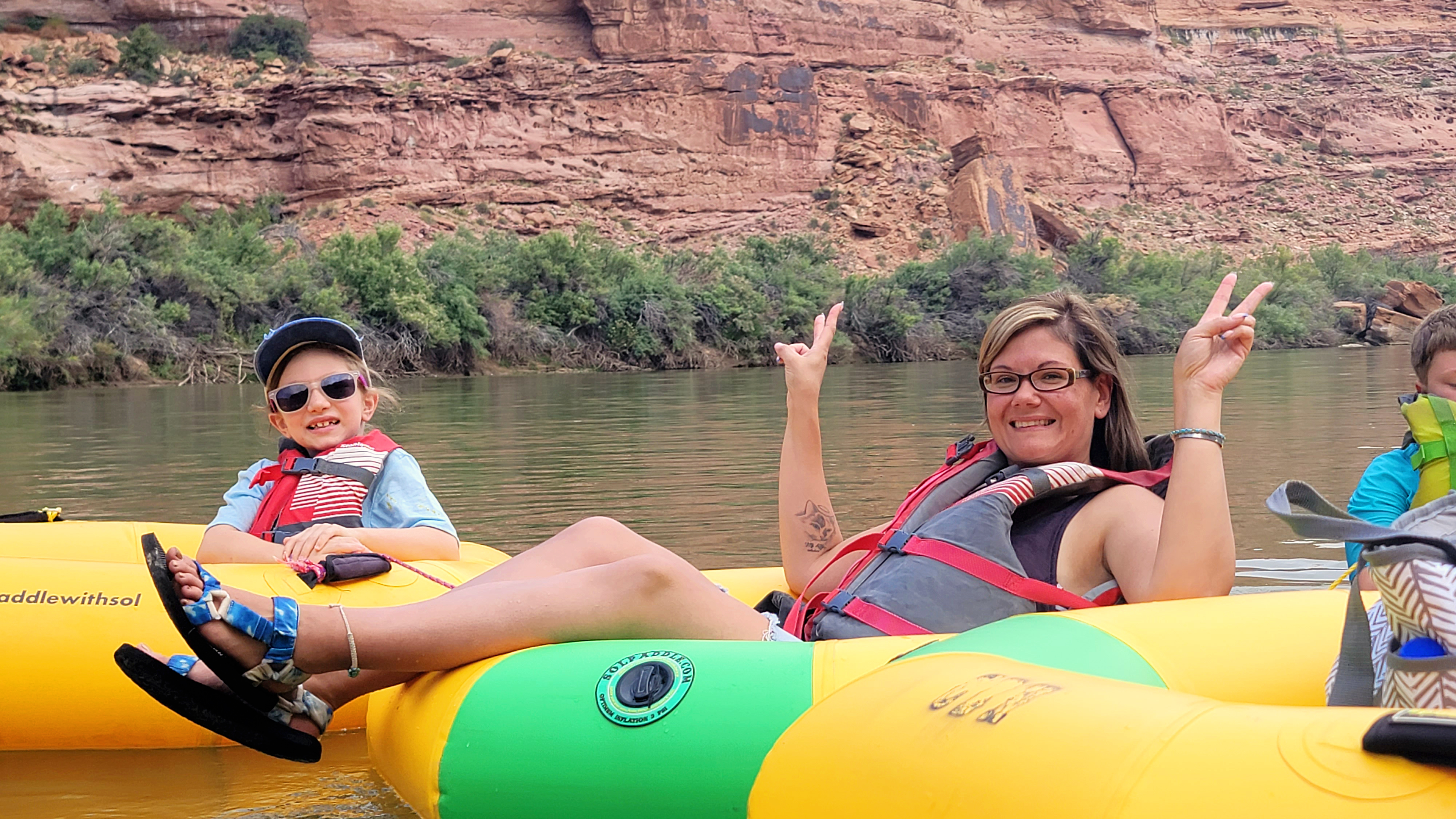 River Tubing on the Colorado River