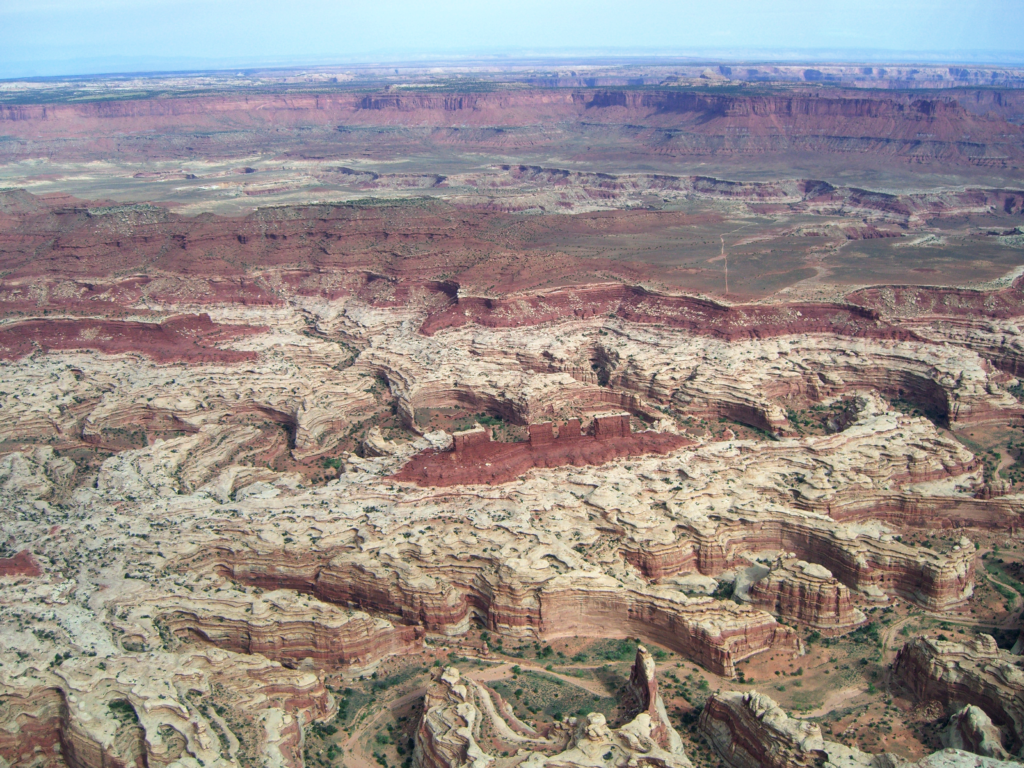 Upheaval Dome in Canyonlands National Park
