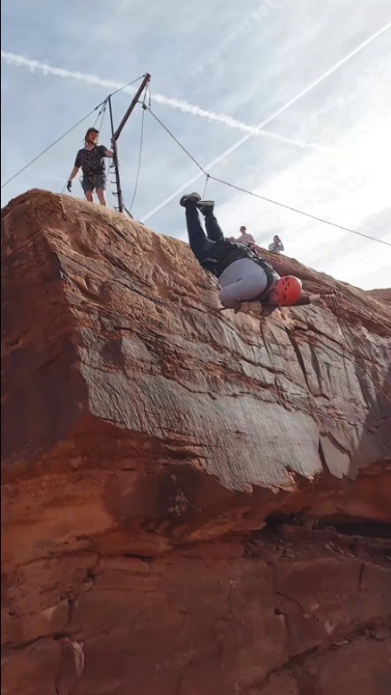 Moab-rope-swing-free-fall