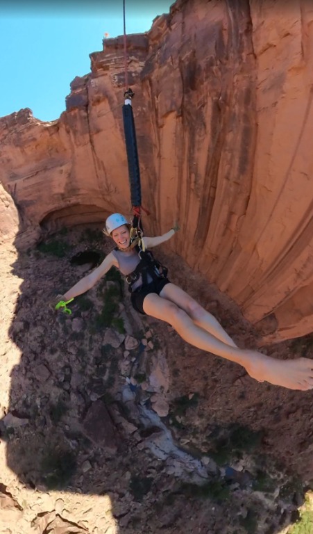 moab-rope-swing-first-timer-reaction