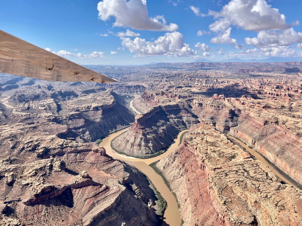 The Confluence of the Green and Colorado Rivers